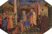 Fra Angelico Altarpiece of the Annunciation Spain oil painting artist